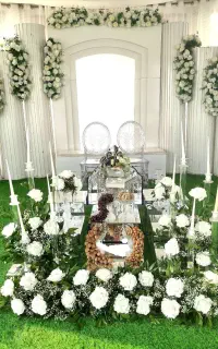 اجرای سفره عقد کریستال