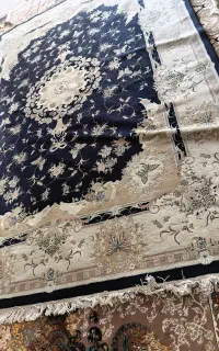 فرش کار کرده ۹ متری