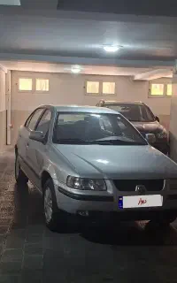 سمند ۸۵ بدونه رنگ خشک واقعی