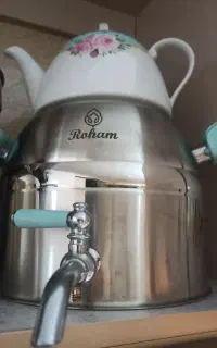 کتری و قوری یا سماور روگازی