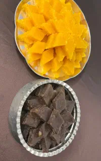 حلوا برنجی ،حلوا گردویی مجلسی