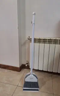 جارو و خاک انداز دسته بلند