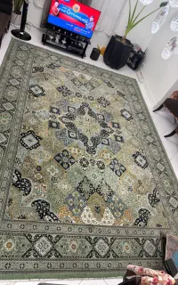 فرش نائین۱۲متری یک جفت ۶ و یک جفت پادری