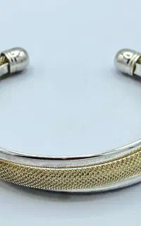 بنگل(دستبند)زنانه برندTiffany Co نقره 925(تیفانی)