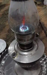 آبی سوز کردن چراغ لمپا