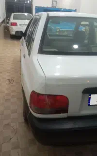 پراید سفید دوگانه کارخانه