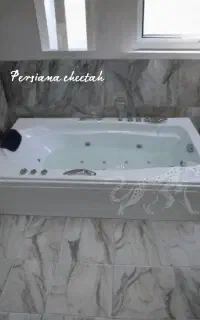 وان و جکوزی یک نفره 180×80 (۵ سال ضمانت CHEETAH)