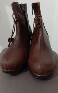 نیم پوتین چرم صنعتی
