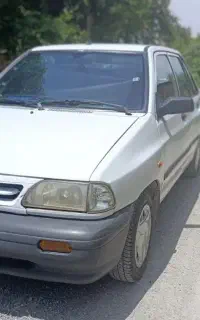 پراید مدل ۹۰ دوگانه  کارخانه رنگ سفد