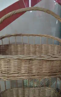 سبد حصیری سیب زمینی پیاز وجا اسکاجی آبچکان