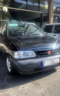 پراید ۸۸ مشکی در حد فرمان هیدرولیک