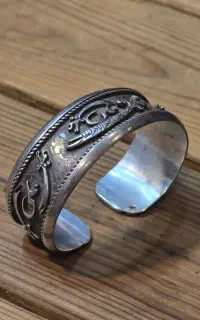 دستبند نقره مردانه