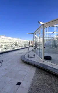 درب برقی و شیشه سکوریت و جک بازویی