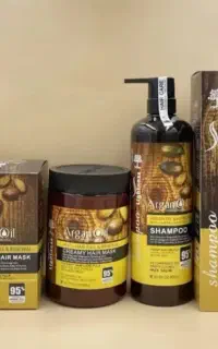 ماسک و شامپو لاینتس آرگان