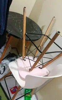 فروش میز گرد با سه صندلی