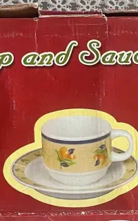 فنجان و نعلبکی نو