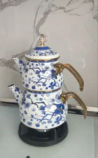 کتری قوری لعابی مارک shahin ترکیه