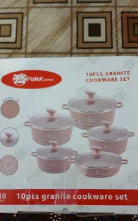 سرویس ۱۰پارچه قابلمه گرانیتی فوما ژاپن