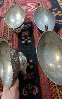 چهار عدد شکلات خوری و آجیل خوری