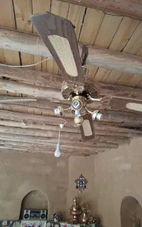 پنکه سقفی تمیز