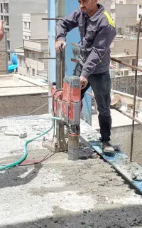 کرگیری ،برش بتن، کاشت ،میلگرد،وبولت