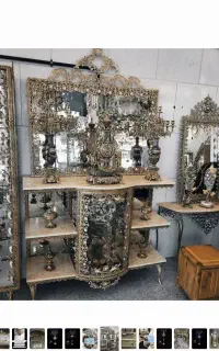 ایینه و کنسول برنزی شرایط و نقد