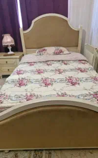 تختخواب و تشک و فایل و بغل تختی