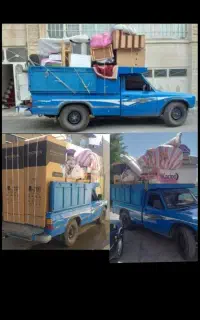 باربری وانت تلفنی اسباب کشی نیسان باراثاثیه منزل
