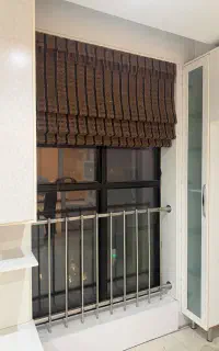 ۳عدد پرده رومن چوبی