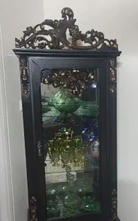 مینی بوفه قهوایی عسلی
