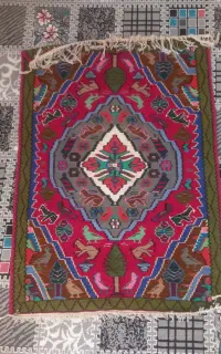 دوعددگلیم دست باف