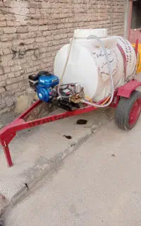 سمپاش ۵۰۰لیتری ۱۰۰متر شلنگ لانس ترکیه