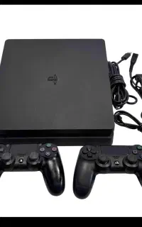 PS4 Slim کپی‌خور ورژن 9 با 2 دسته اورجینال