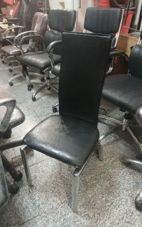 صندلی تکی فلزی  استیل انتظار روکش نو ۳۰عدد