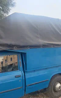 چادر نیسان مسقف با چهاچوب آهنی و توری