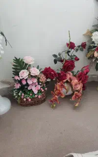 گل گلدان مصنوعی