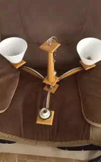 لوستر سه شاخه خارجی