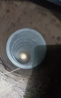 حفاری شیرین آب حومه خوزستان