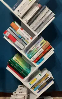 کتابخانه طرح درختی/مناسب برای حداقل ۴۰ جلد کتاب