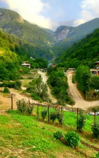 اجاره ویلاباغ ویو دار در نزدیکی آبشار روستای زیارت