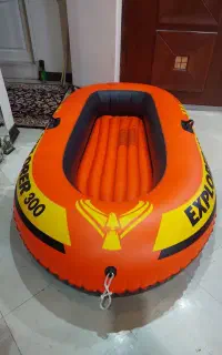 قایق بادی اینتکس INTEX  با لوازم کامل . نو