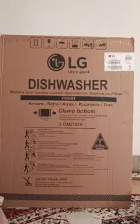 ماشین ظرفشویی برند LG اصل کره،نو و آکبند