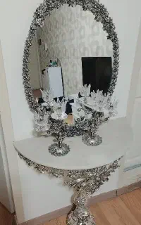 آینه و شمعدان