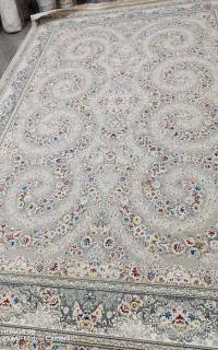 2تخته فرش 9متری باغ گل  مهرسا 1500شانه نو  اکبند