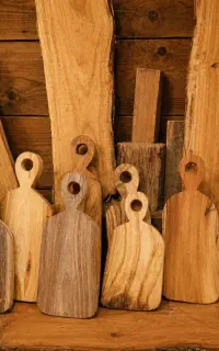 ظروف پذیرایی چوبی