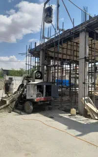بتن ریزی با خلاطه