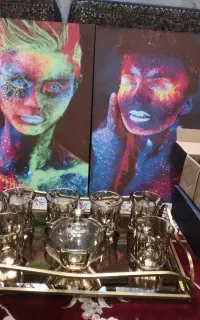 سرویس۱۴پارچه چایی خوری بوهیما  چک اصل /نو