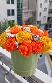 باکس گل پاییزی