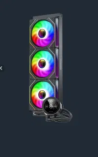 خنک‌کننده مایع پردازنده GameMax کم کارکرد و سالم