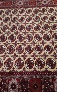 فرش ماشینی طرح ترکمنی